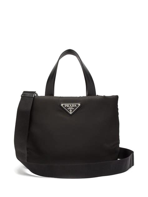 small prada tote|prada nylon tote bag small.